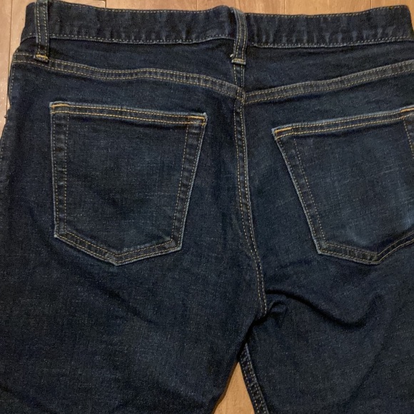 OLD NAVY💫 Mens Dark Denim Slim Fit Straight Leg Jeans - Picture 6 of 8